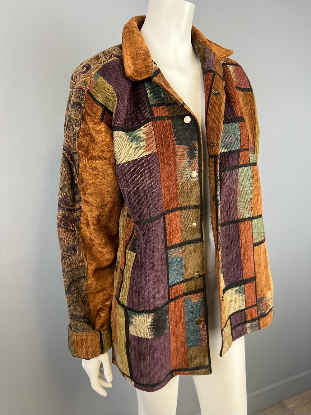 Vintage Villa Factory made in Canada Women's Jacket - Rustic Autumn Hues